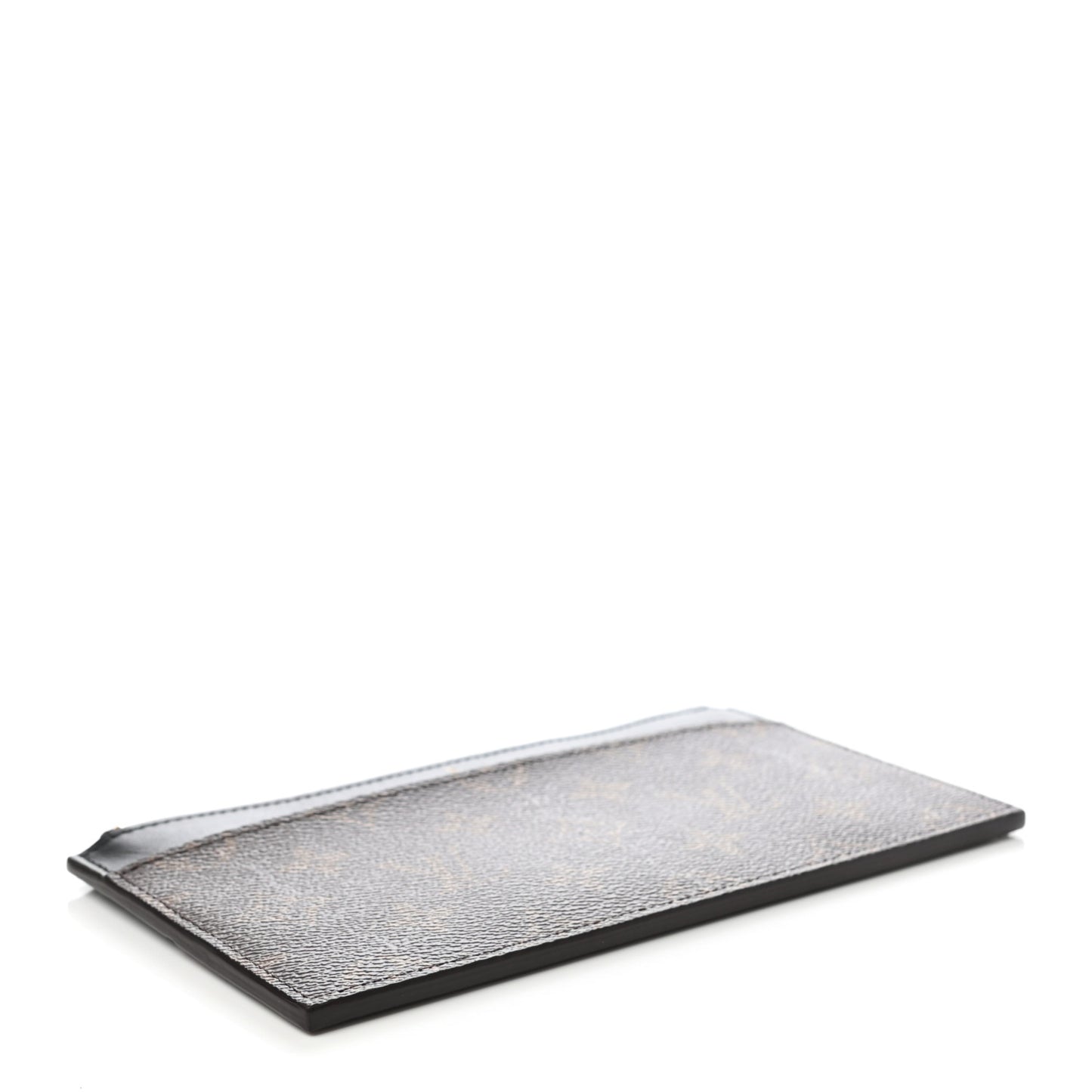Monogram Slim Purse Black