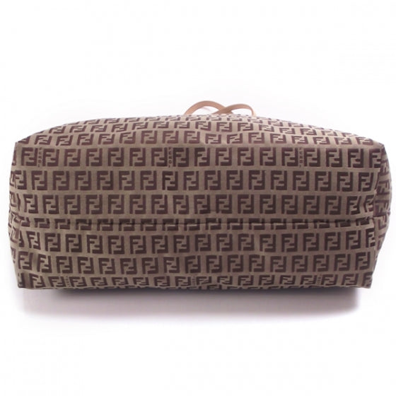 Fendi Zucchino Shopper Tobacco Tan 4 of 12