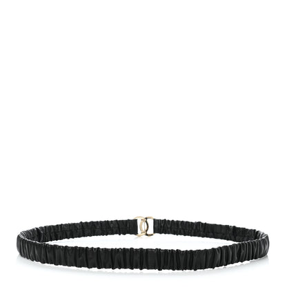 Chanel Calfskin CC Belt 95 38 Black 2 of 5