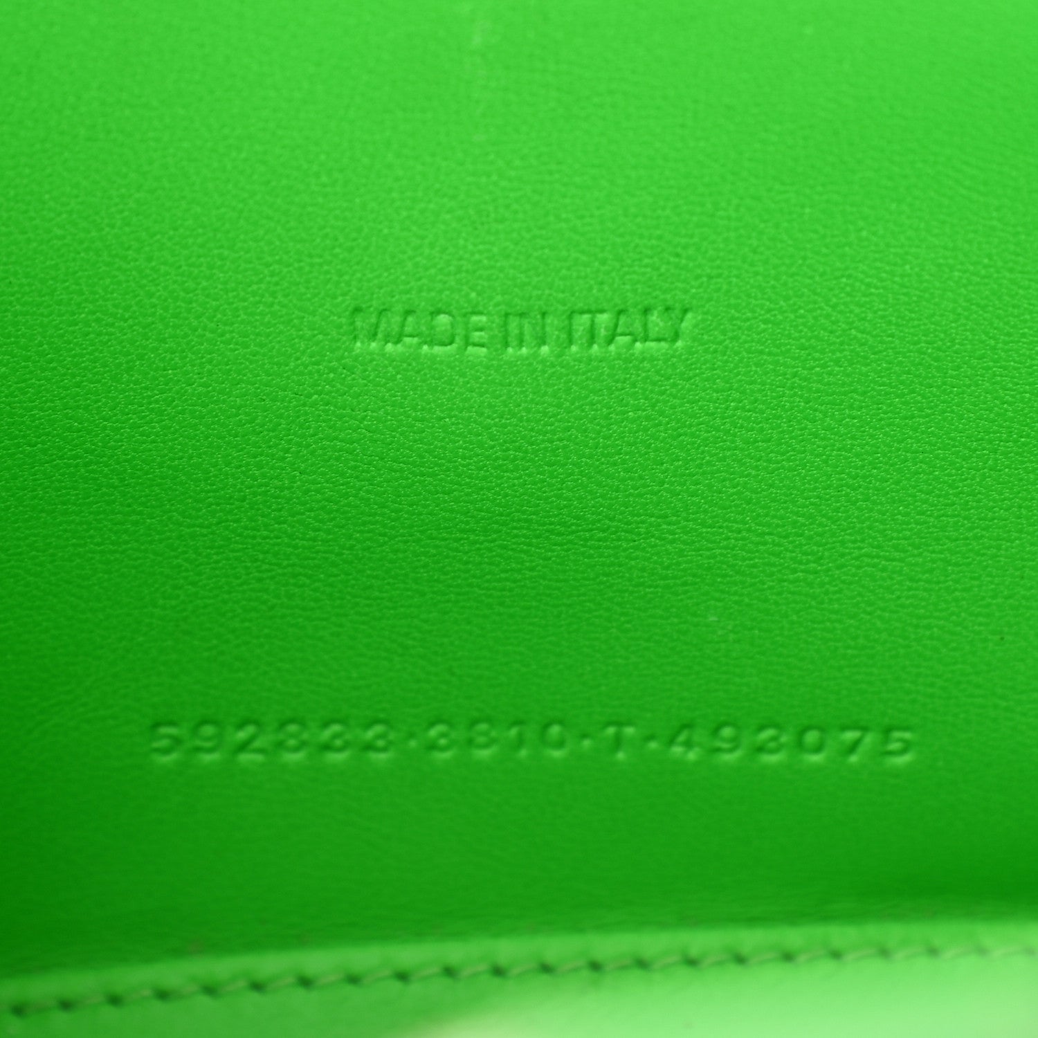 Balenciaga Shiny Calfskin Crocodile Embossed Hourglass Top Handle Bag XS Fluo Green 7 of 13