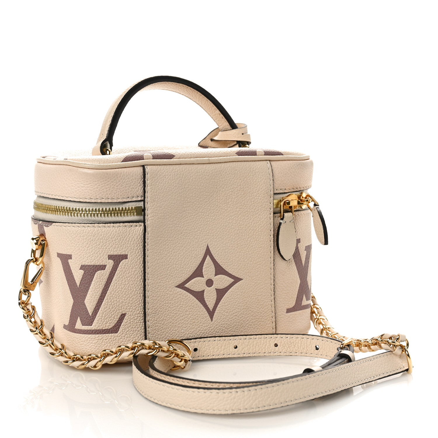 Louis Vuitton Empreinte Monogram Giant Vanity PM Creme Bois de Rose 2 of 8