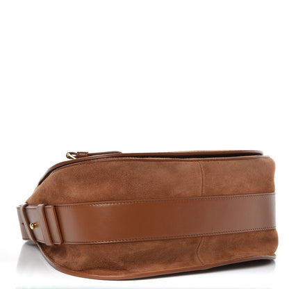 Tom Ford Suede Jennifer Saddle Bag Tobacco 4 of 12