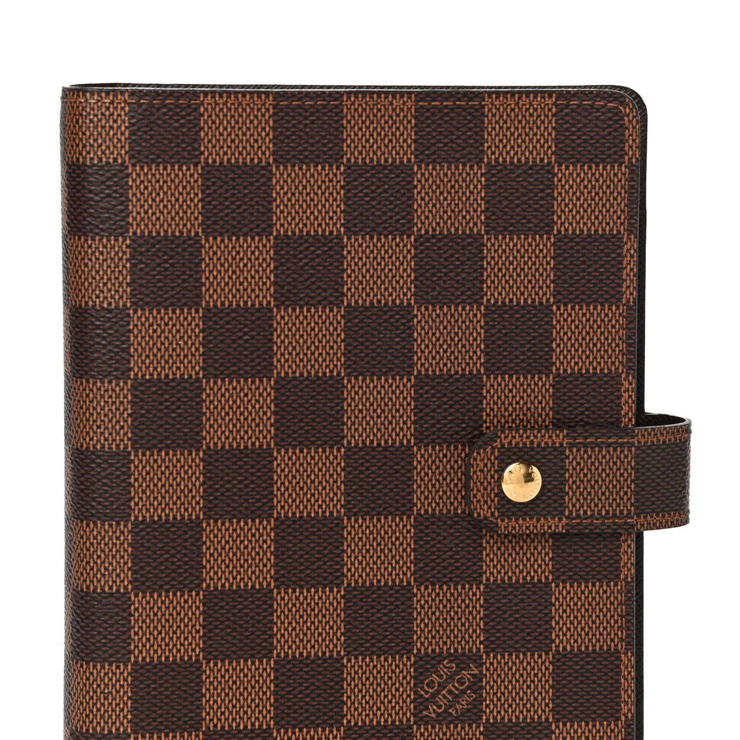 Damier Ebene Medium Ring Agenda Cover