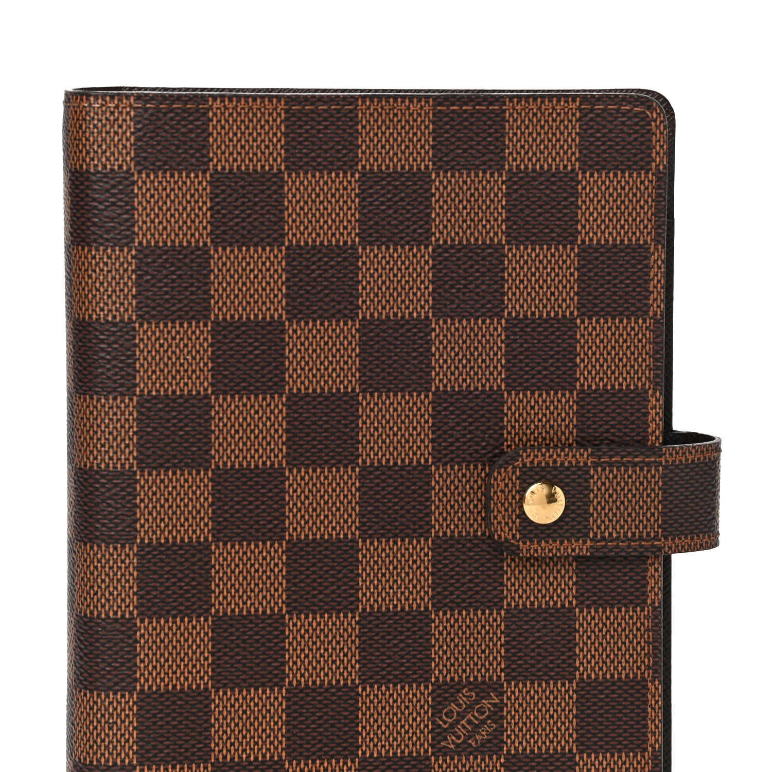 Louis Vuitton Damier Ebene Medium Ring Agenda Cover 7 of 13