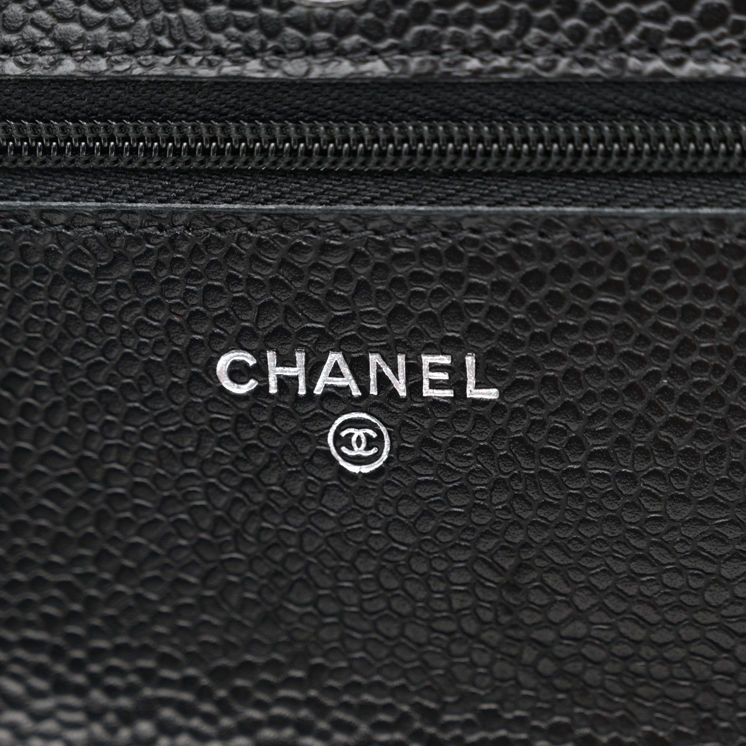 Chanel Caviar Quilted Wallet on Chain WOC Black 6 of 12