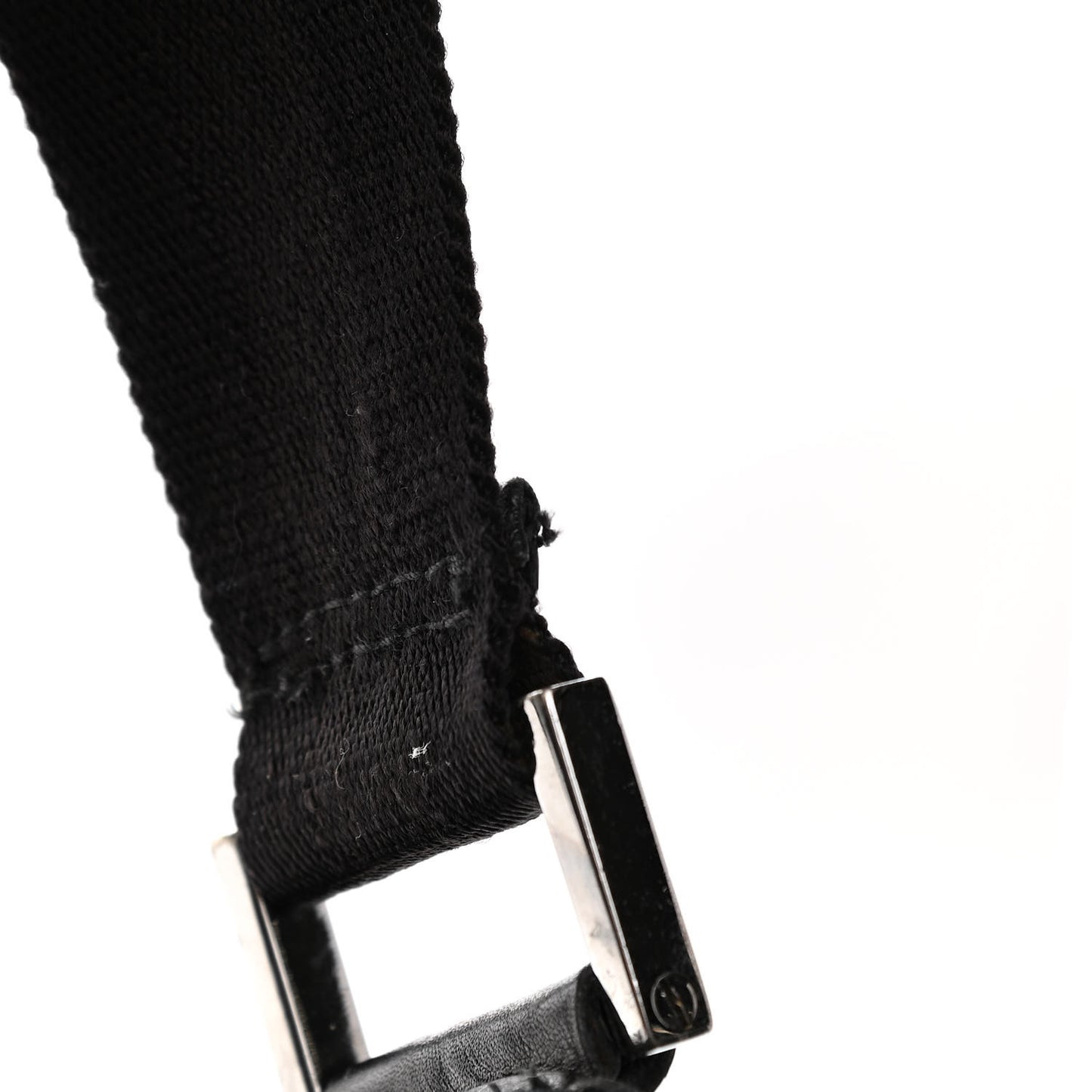 Guccissima Nylon Messenger Bag Black