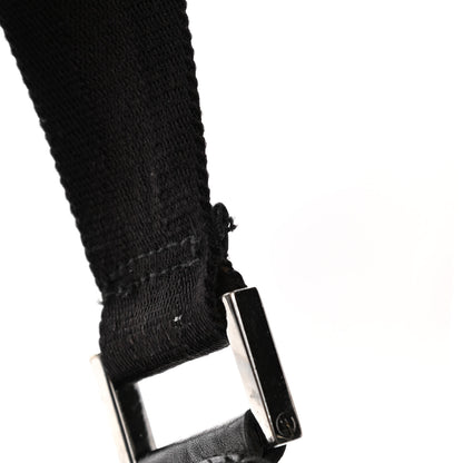 Gucci Guccissima Nylon Messenger Bag Black 11 of 11