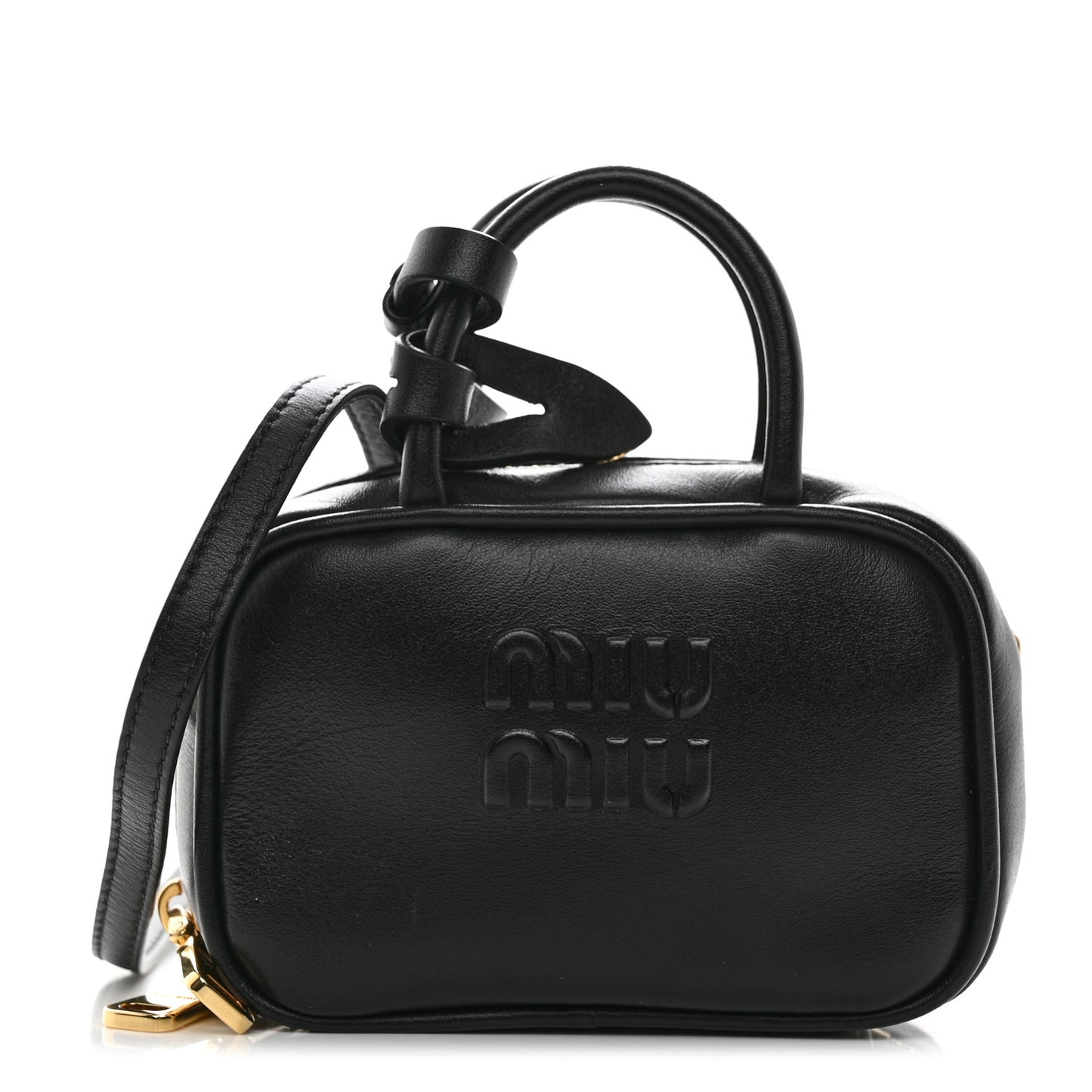 Nappa Micro Bag Black