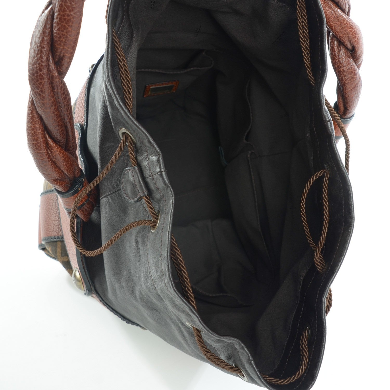 Fendi Zucca Palazzo Bucket Bag Tobacco 5 of 8
