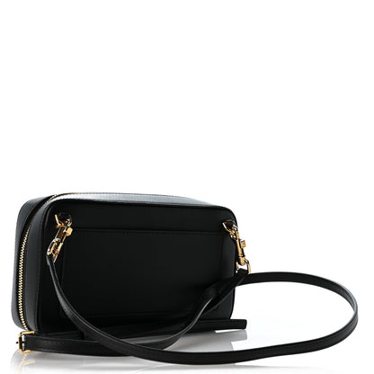 Dolce & Gabbana Calfskin Small DG Logo Camera Crossbody Bag Black 2 of 10