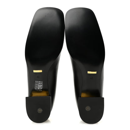 Gucci Malaga Kid Horsebit Ballet 25mm Flats 40 Black 6 of 10
