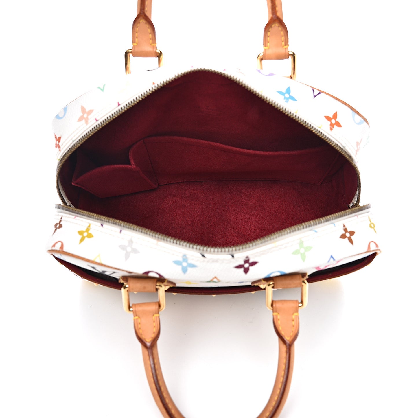 Monogram Multicolor Trouville White
