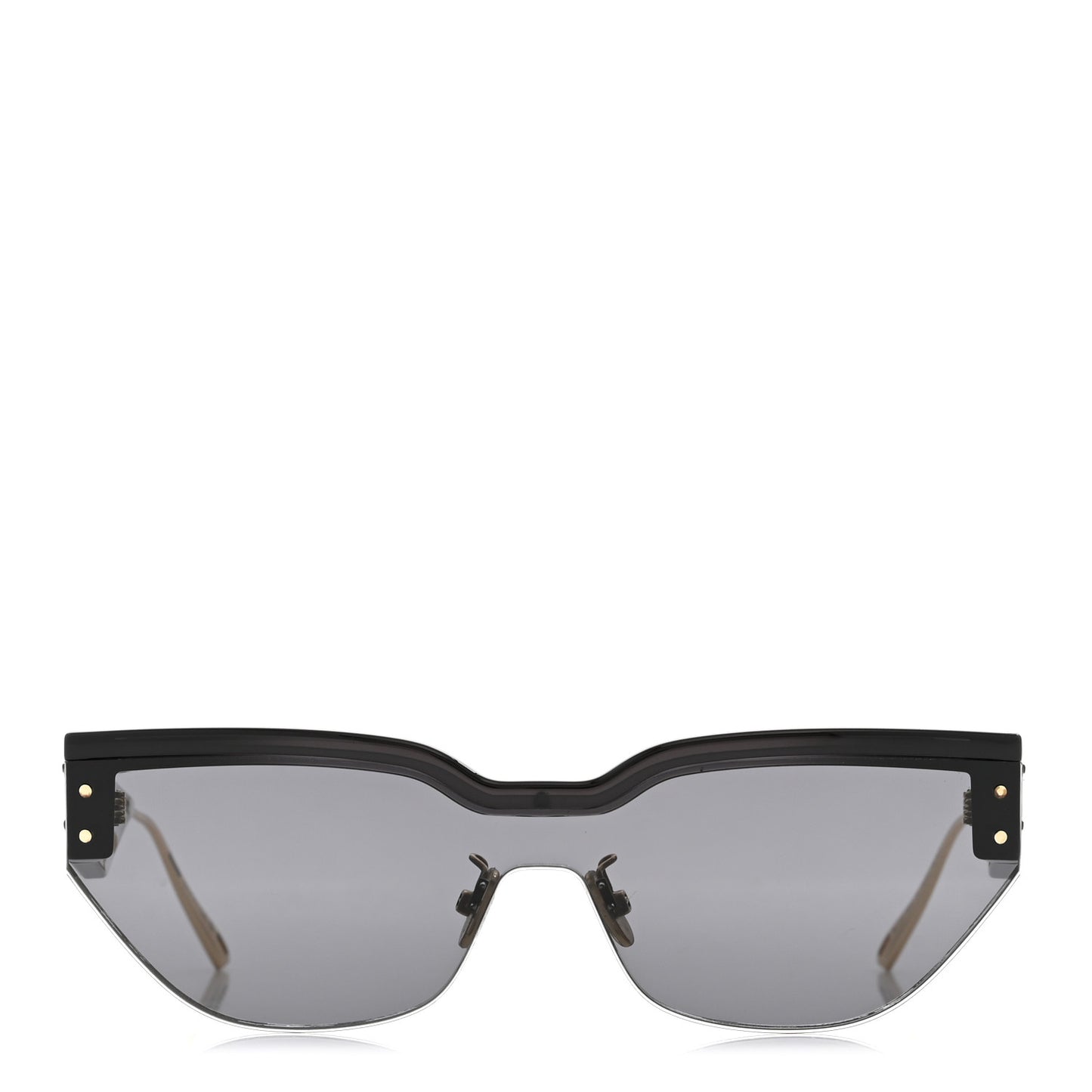 Acetate DiorClub M3U Cat Eye Mask Sunglasses Black