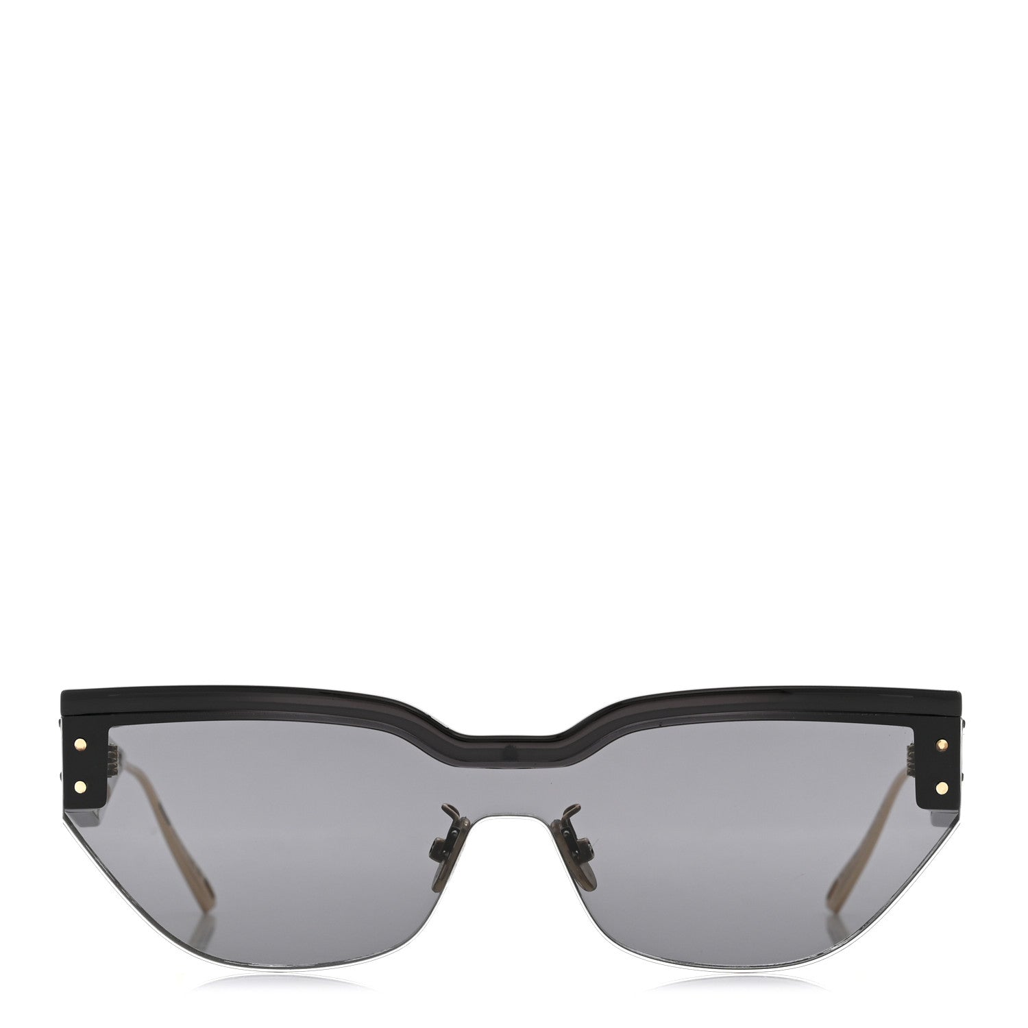Christian Dior Acetate DiorClub M3U Cat Eye Mask Sunglasses Black 2 of 8