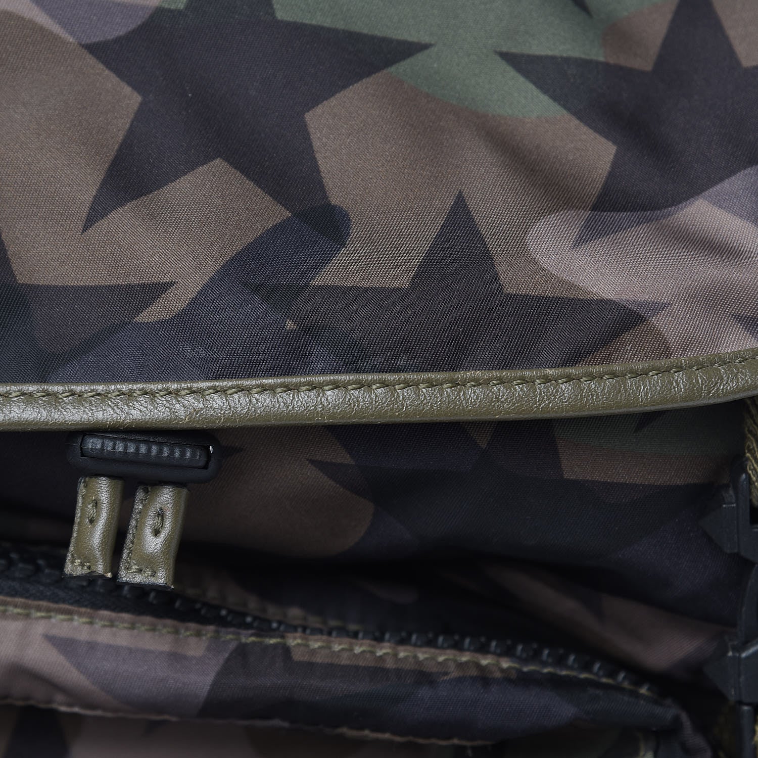 Valentino Garavani Nylon Camustars Drawstring Backpack Multicolor 7 of 10