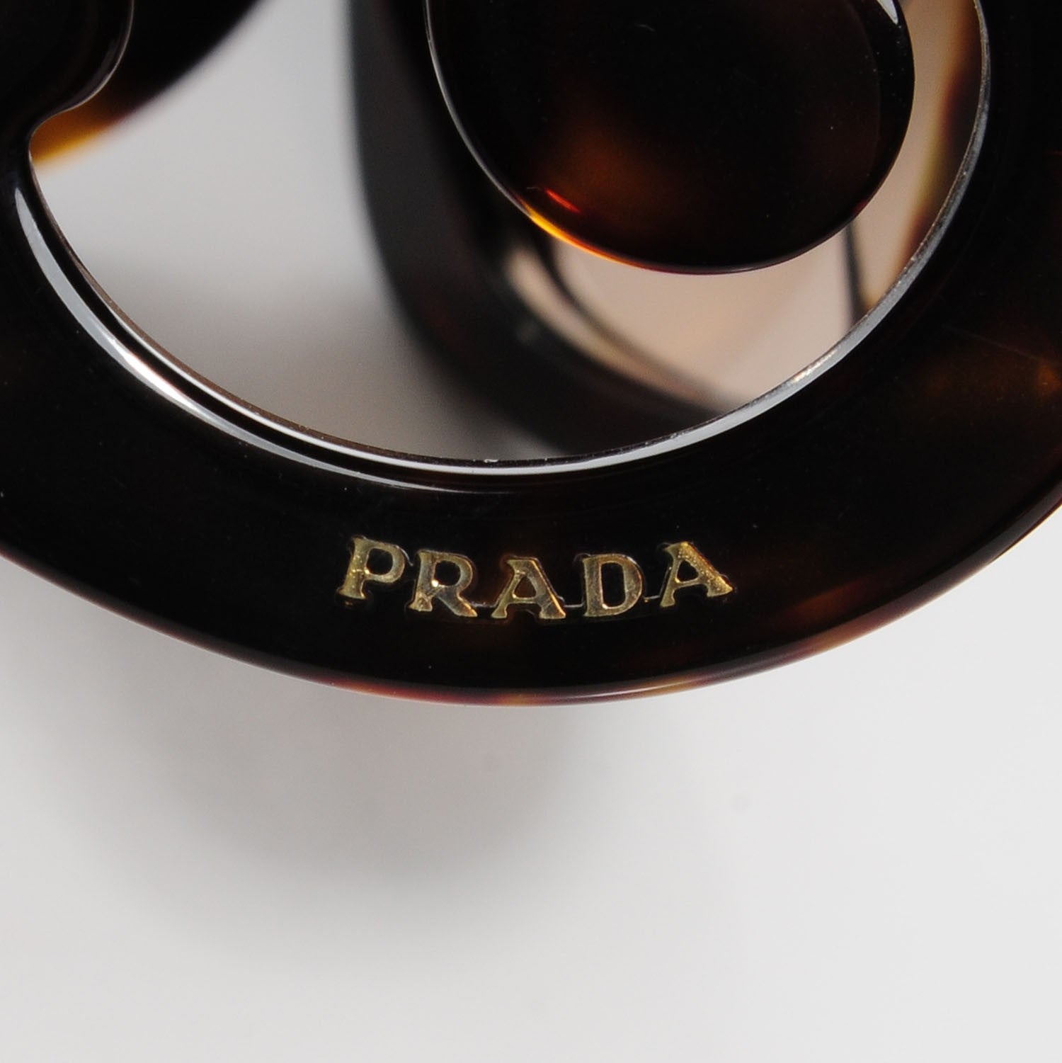 Prada Acetate Baroque Sunglasses SPR 27O Tortoise 4 of 8