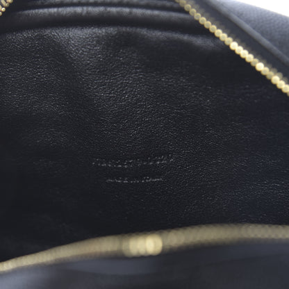 Saint Laurent Grain De Poudre Matelasse Monogram Mini Lou Camera Bag Black 7 of 10