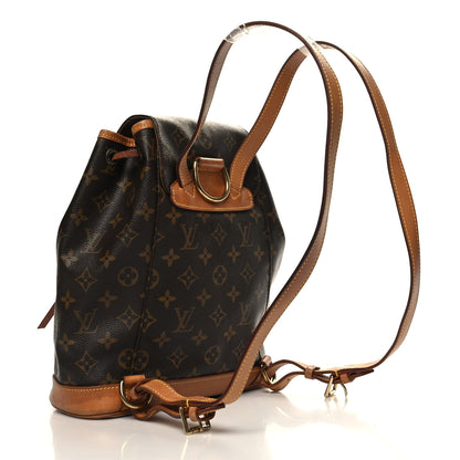 Louis Vuitton Monogram Montsouris MM Backpack 2 of 9