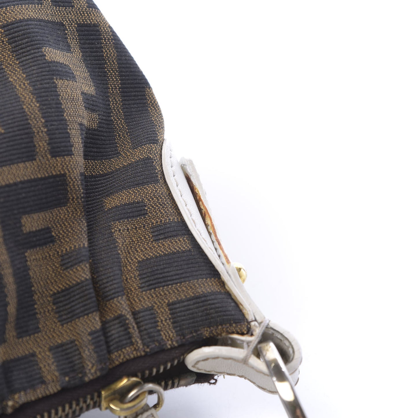 Zucca Mini Shoulder Bag Tobacco White