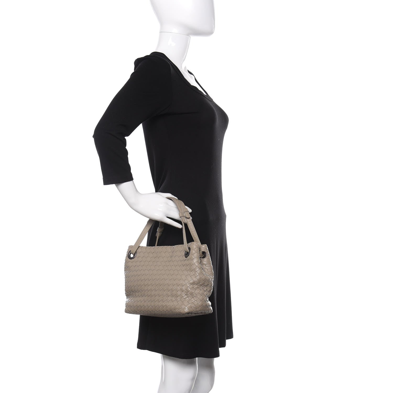 Bottega Veneta Nappa Intrecciato Garda Bag Mink 2 of 11