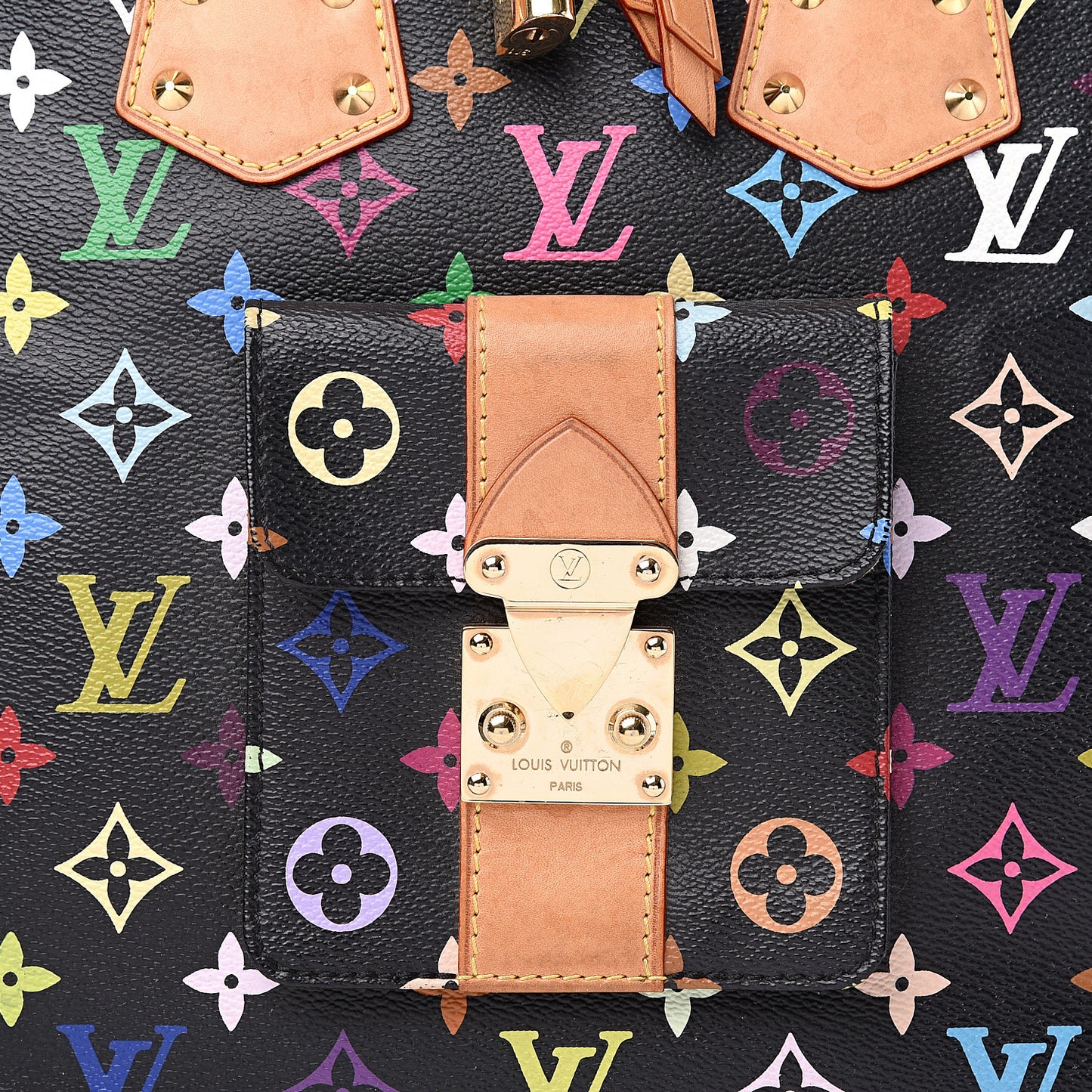 Monogram Multicolor Alma GM Black