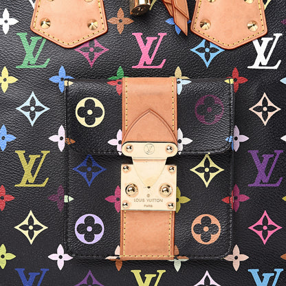 Louis Vuitton Monogram Multicolor Alma GM Black 10 of 10