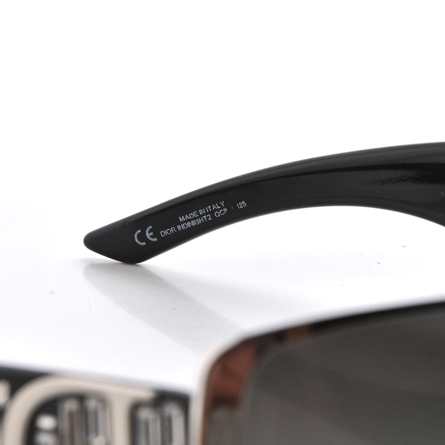 Christian Dior Crystal Indinight 2 Sunglasses Black 6 of 7