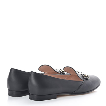 Gucci Calfskin Horsebit Loafers 37.5 Black 4 of 7