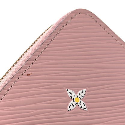 Louis Vuitton Epi Blooming Flowers Zippy Wallet Rose Ballerine 8 of 10