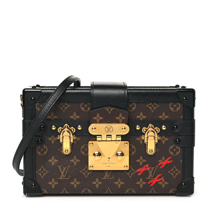 Louis Vuitton Monogram Petite Malle Black 1 of 9