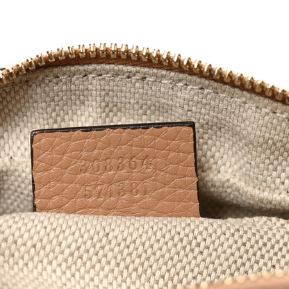 Gucci Pebbled Calfskin Small Soho Disco Bag Rose Beige 7 of 11