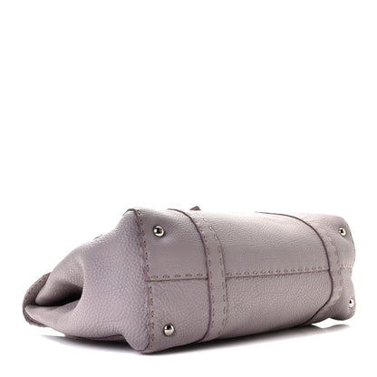 Fendi Calfskin Romano Selleria Medium Linda Satchel Pink 4 of 13