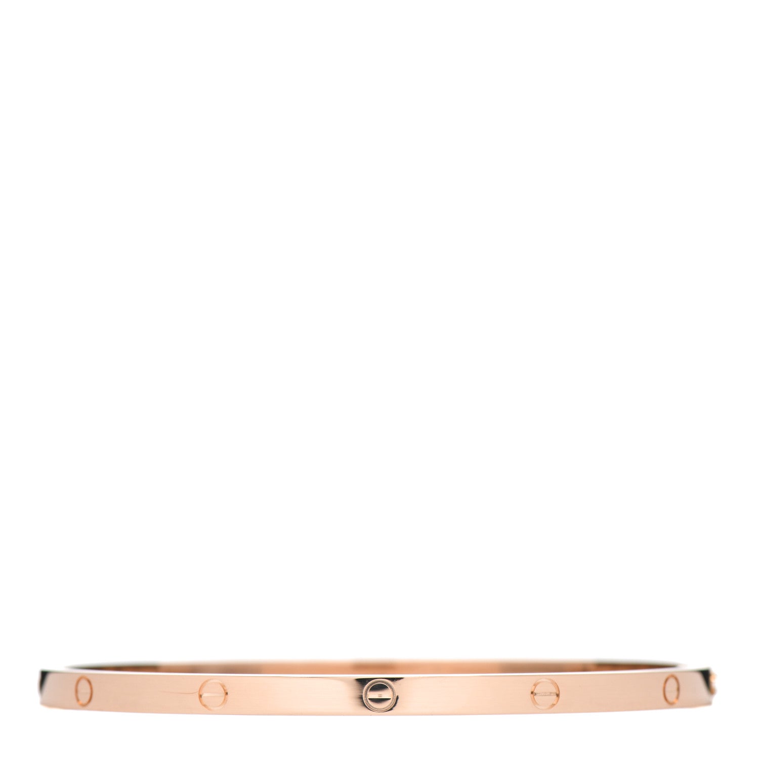 Cartier 18K Pink Gold Small LOVE Bracelet 18 3 of 4