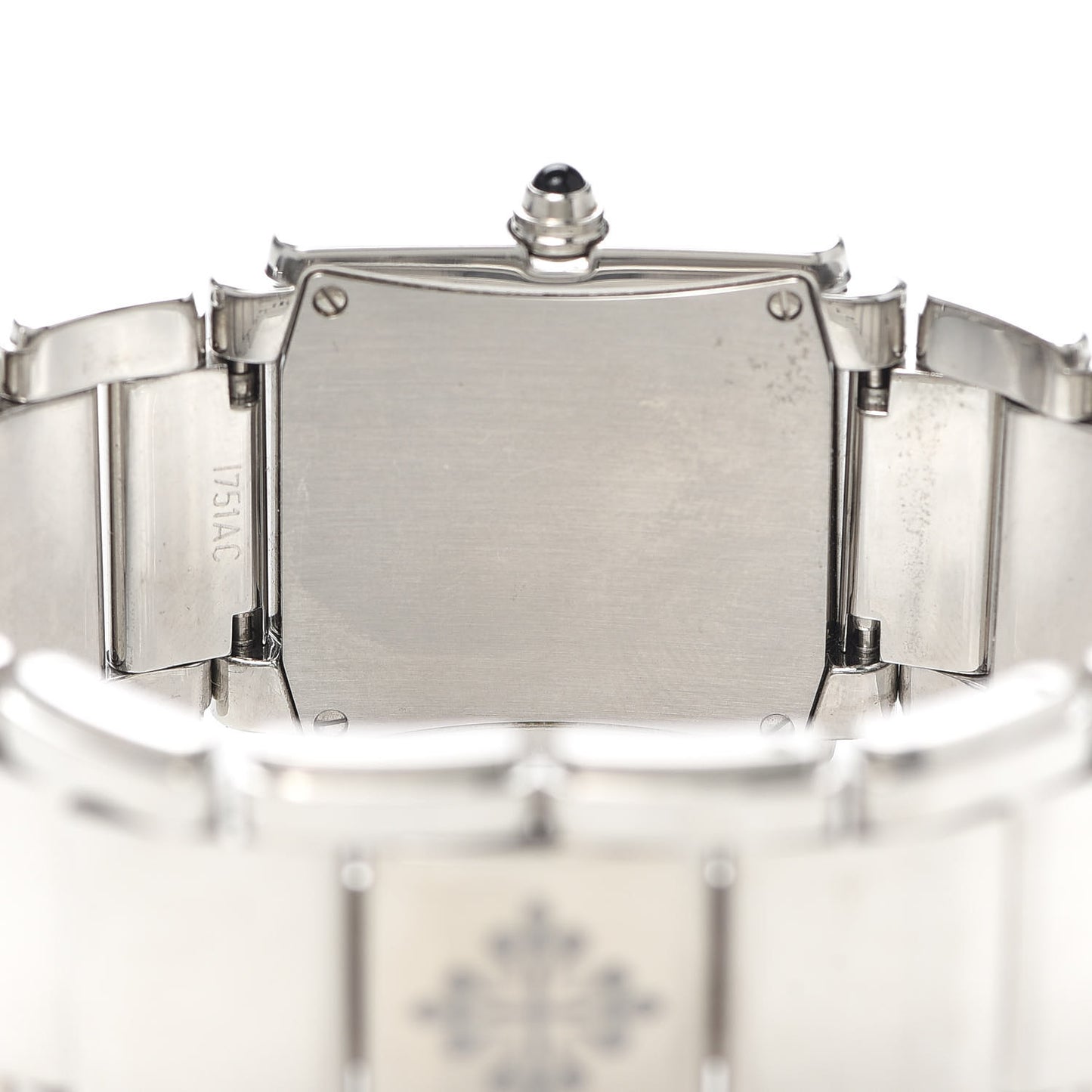 Stainless Steel Diamond 25mm Twenty-4 Quartz Watch Black 4910/10A-001