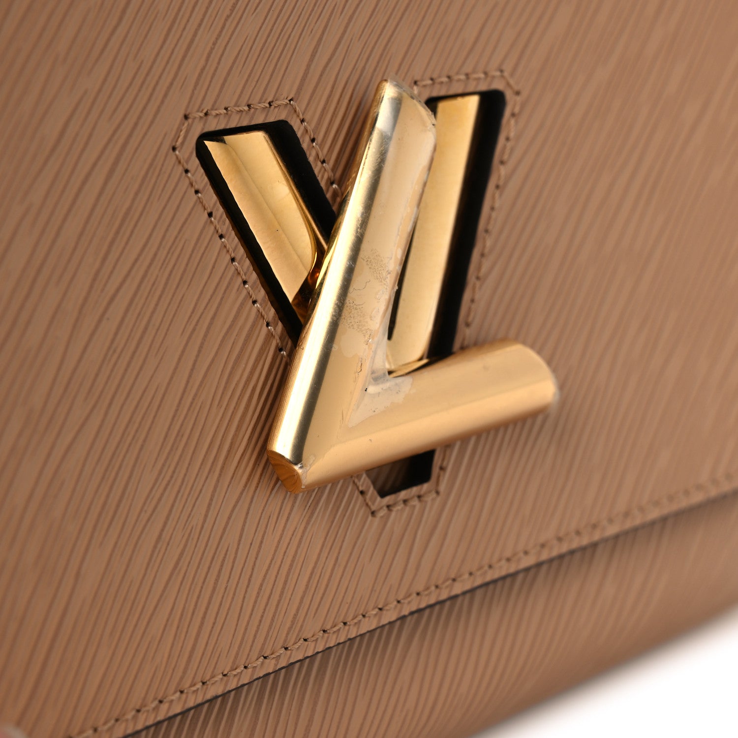 Louis Vuitton Epi Twist Shoulder Bag MM Camel 12 of 13