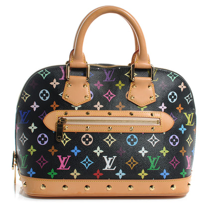 Louis Vuitton Monogram Multicolor Alma Black 1 of 7