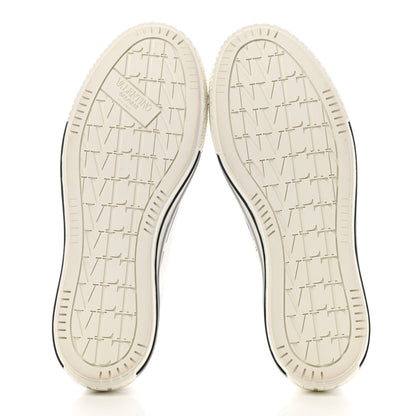 Valentino Garavani Patent Calfskin Womens Giggies Low Top Sneakers 40.5 White 5 of 9