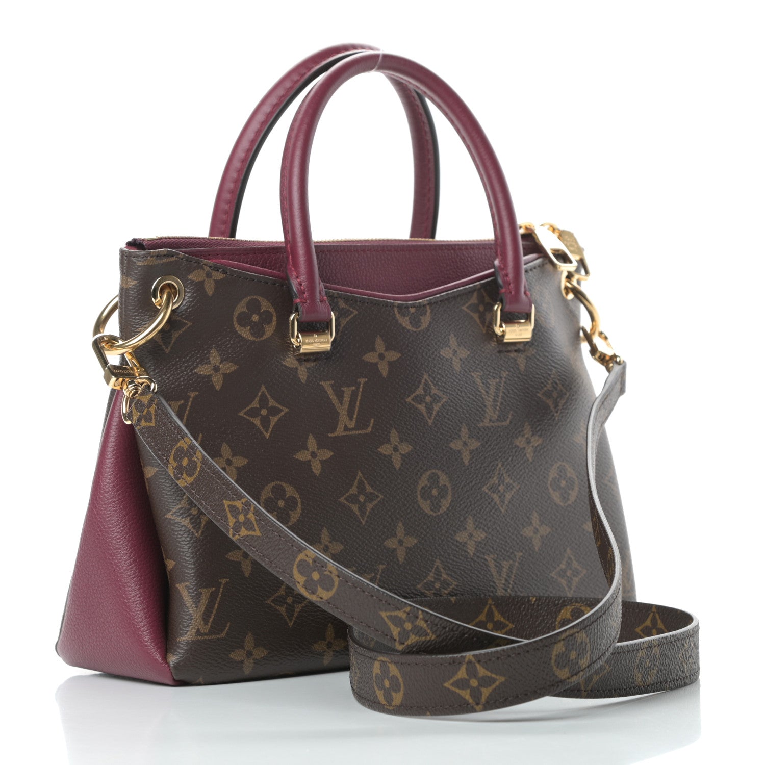 Louis Vuitton Monogram Pallas Full BB Raisin 3 of 9