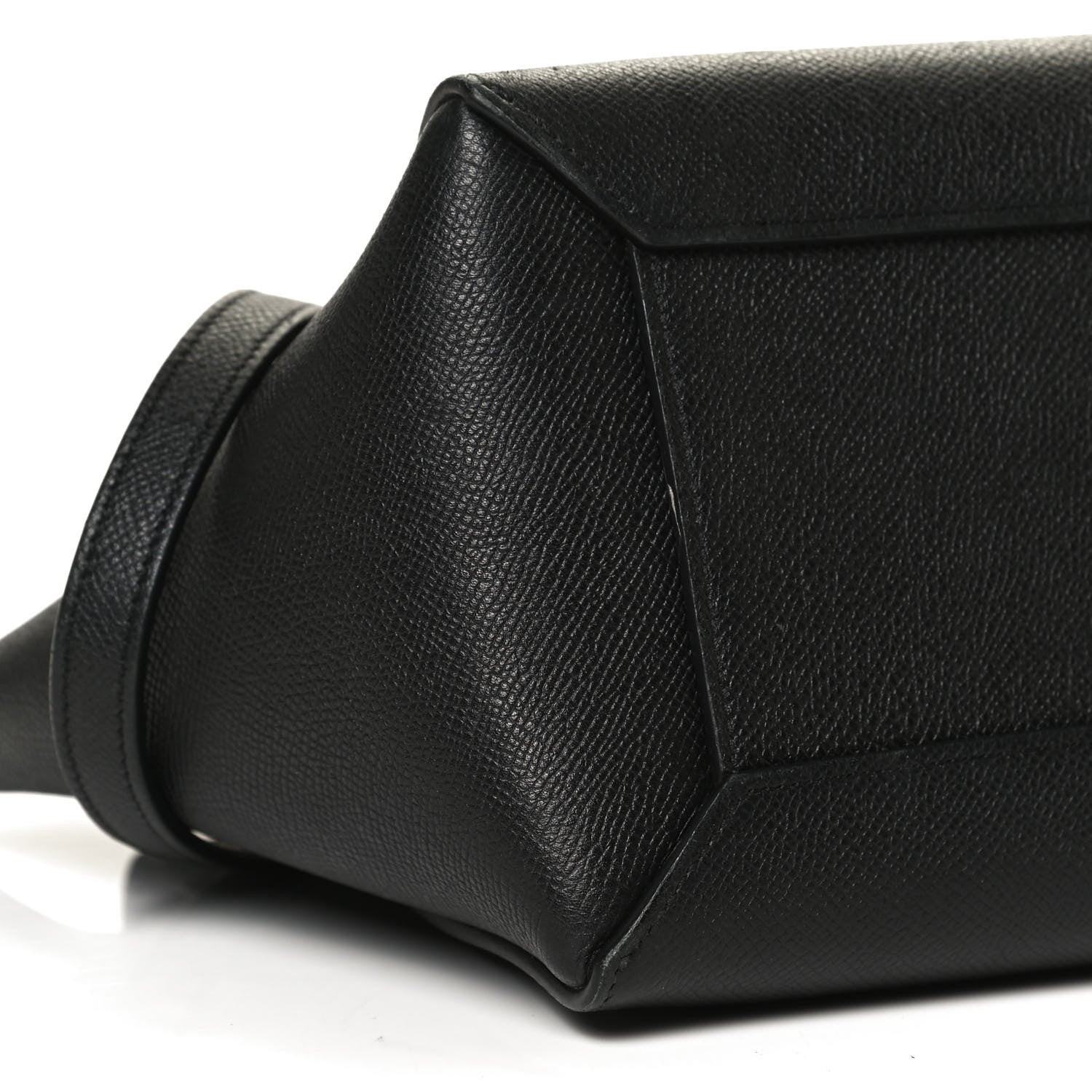 Celine Grained Calfskin Micro Belt Bag Black 8 of 9