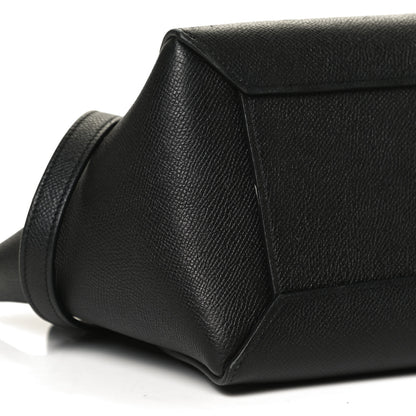 Celine Grained Calfskin Micro Belt Bag Black 8 of 9