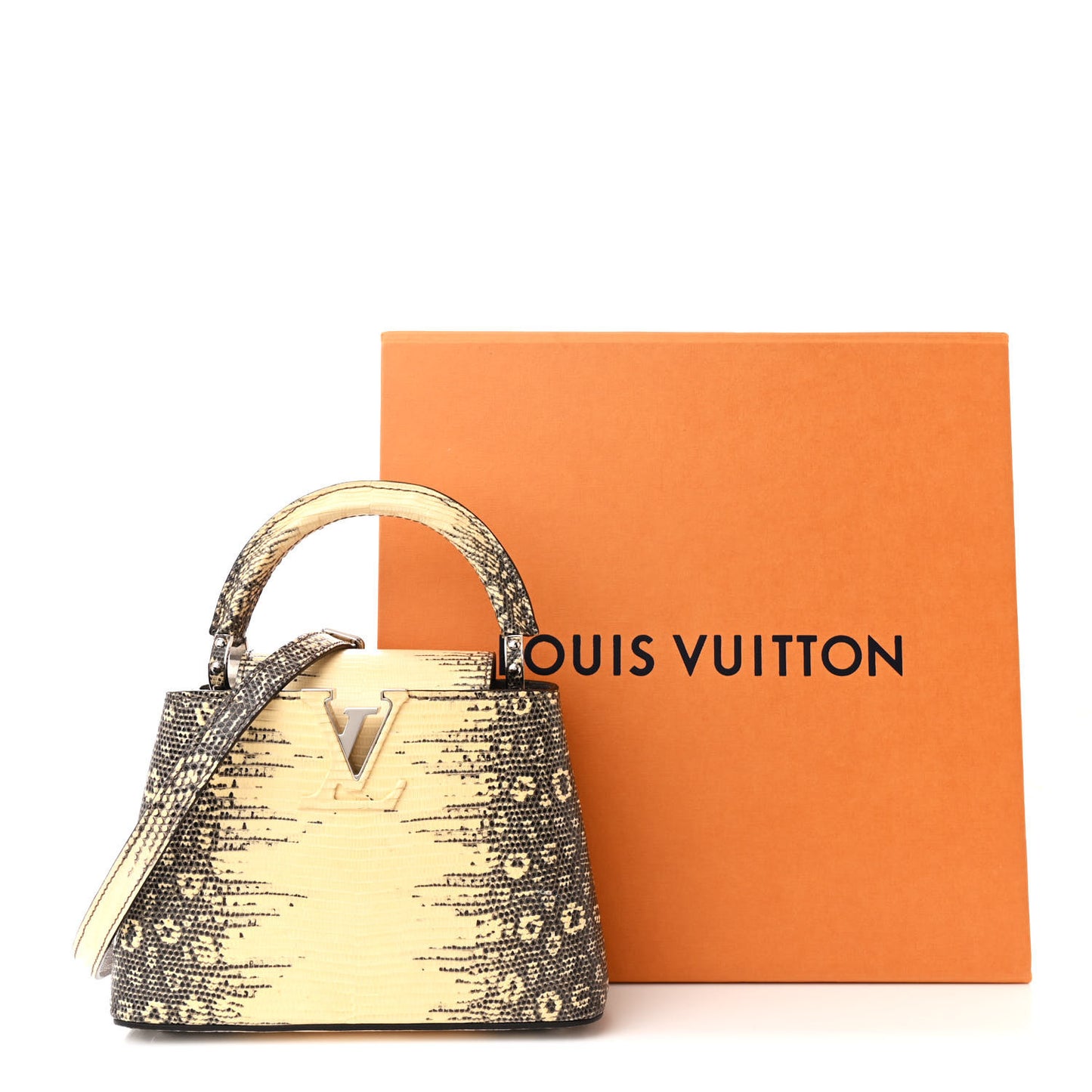 Lizard Ombre Capucines Mini Natural