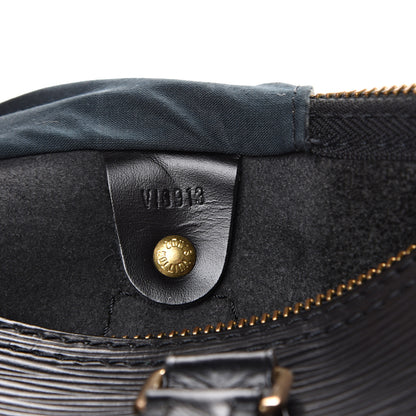 Louis Vuitton Epi Speedy 35 Black 6 of 19