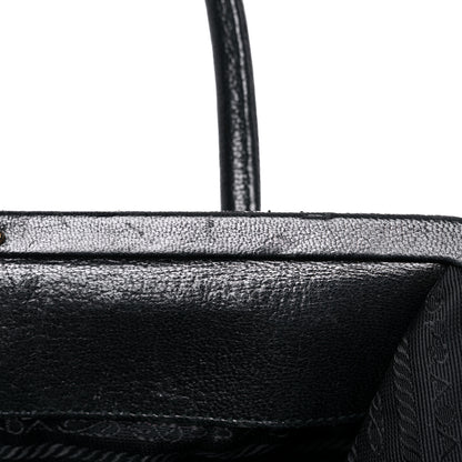 Prada Goatskin Cerniera Doctor Bag Black 23 of 42