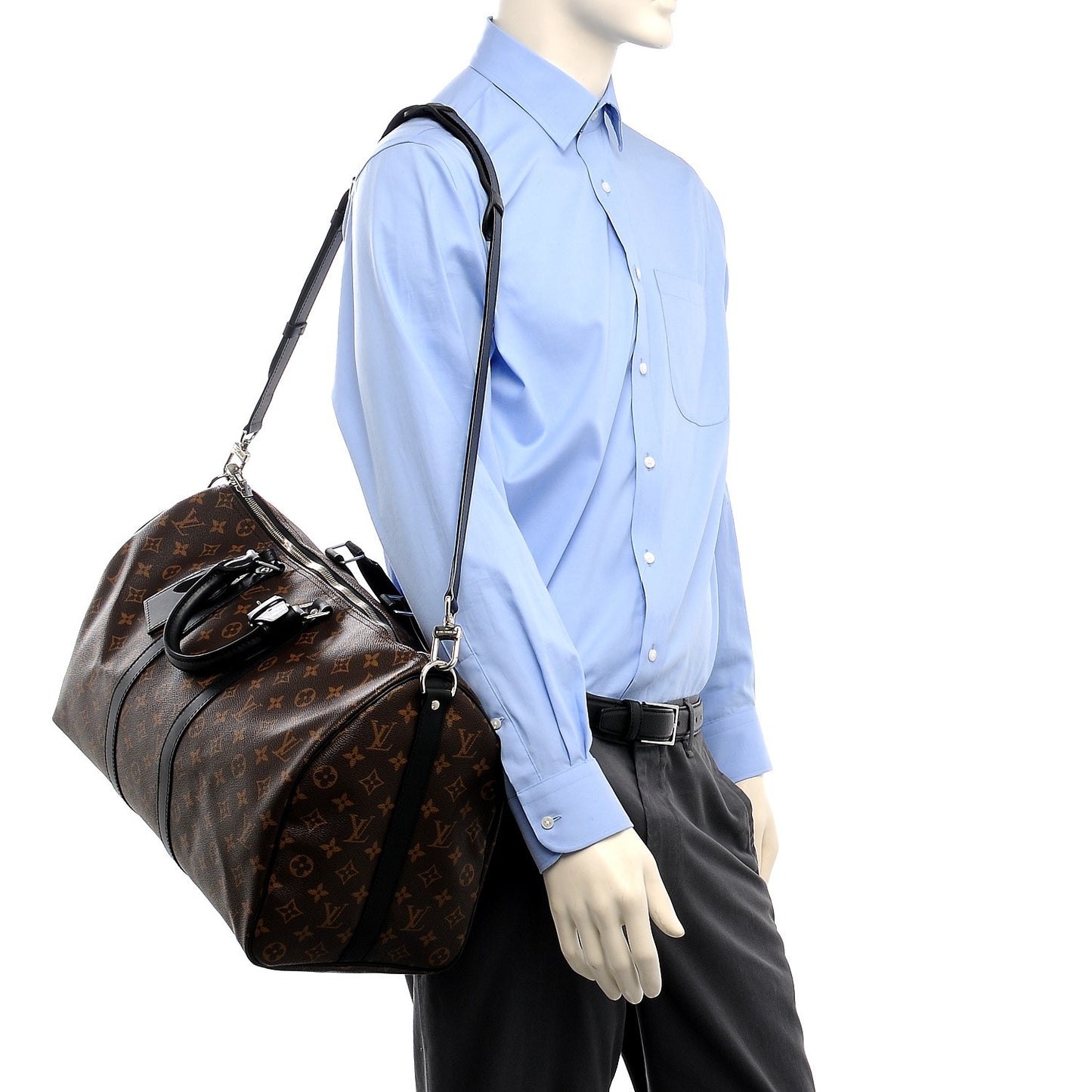 Monogram Macassar Keepall Bandouliere 45