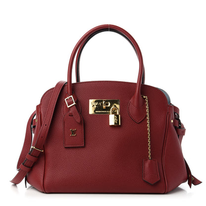 Louis Vuitton Veau Nuage Milla PM Carmine Red 1 of 10