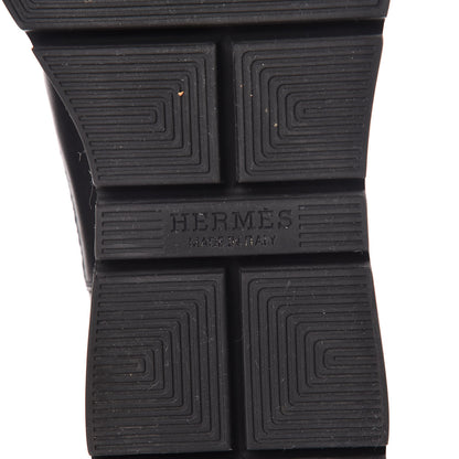 Hermes Calfskin Mens Ankle Boots 43 Black 8 of 14