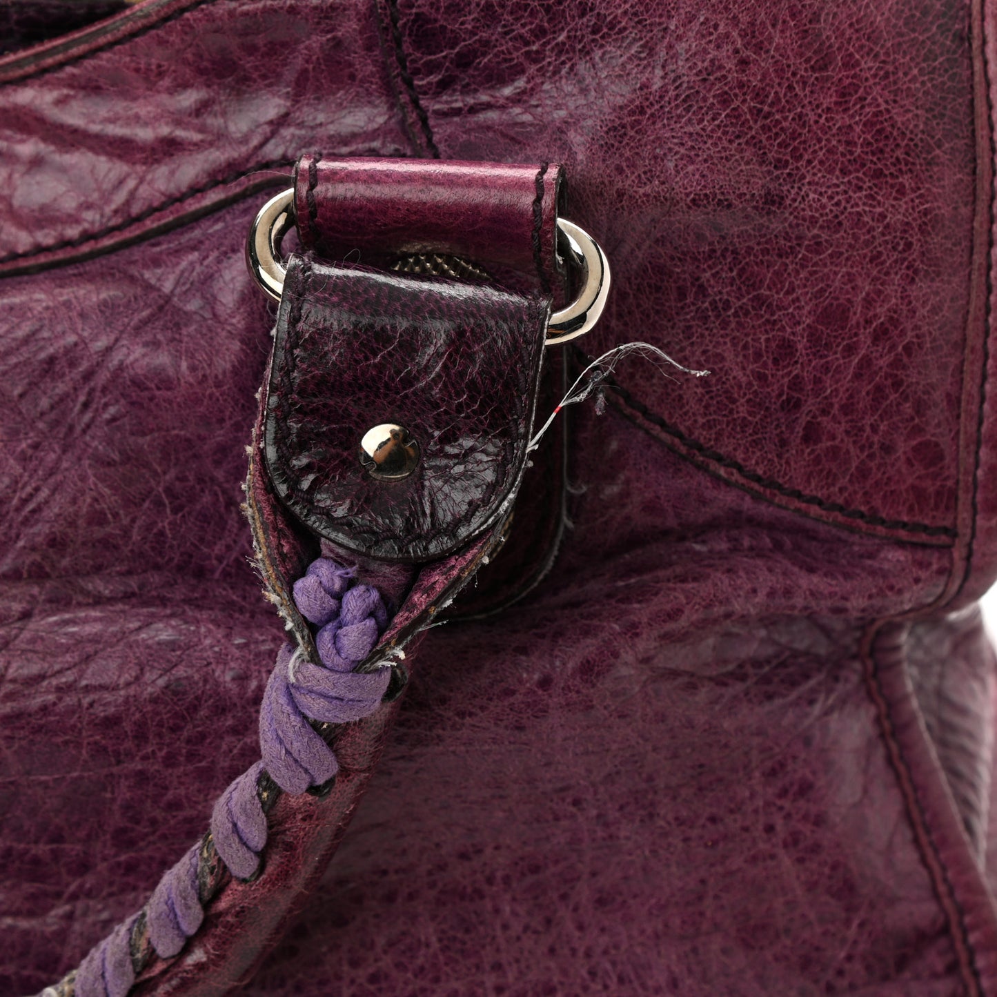 Agneau Giant 21 Silver Hardware City Murier