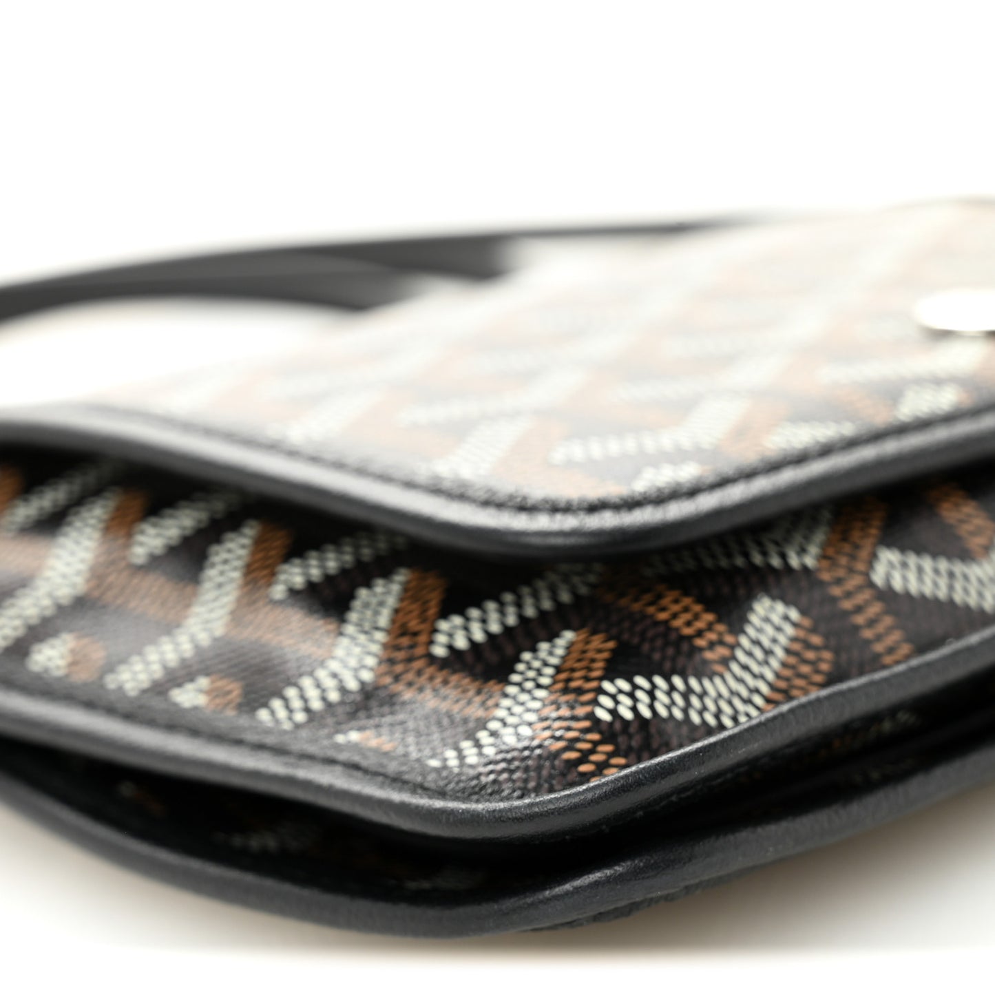 Goyardine Plumet Wallet Clutch Black