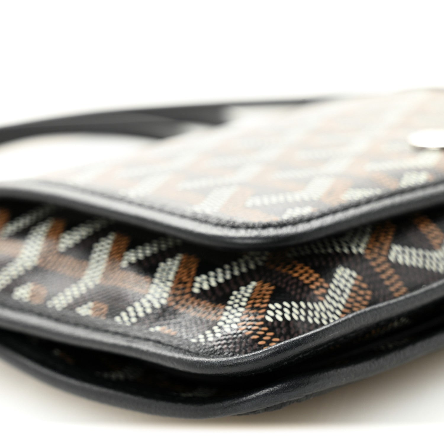 Goyard Goyardine Plumet Wallet Clutch Black 8 of 9