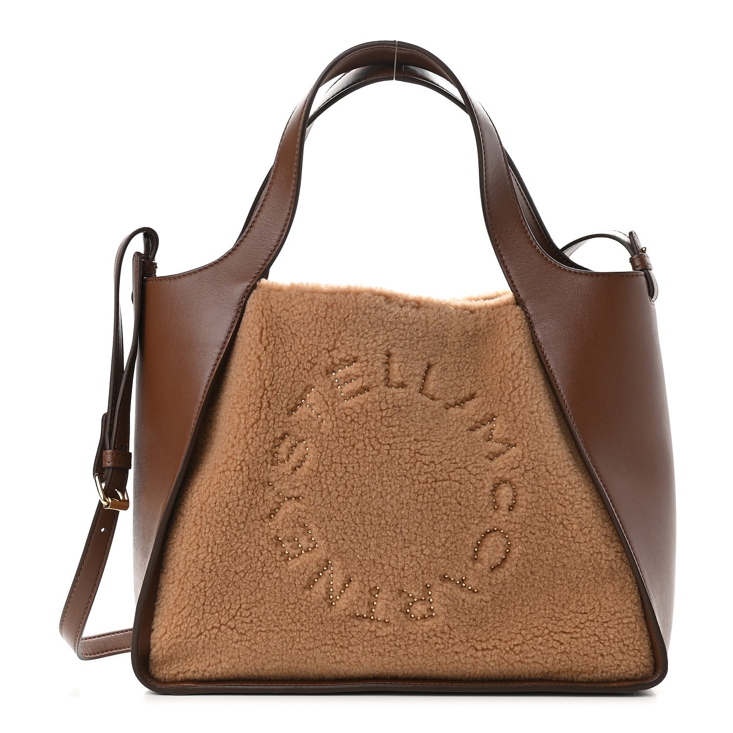 Stella McCartney Teddy Mat Logo Crossbody Biscotto 3 of 9